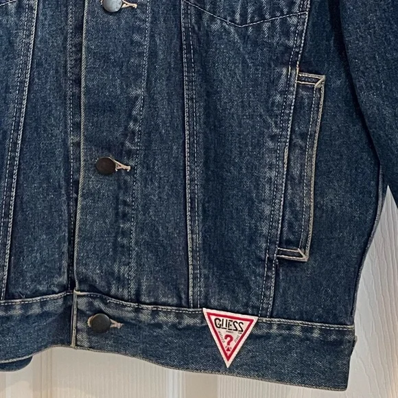 GUESS authentic vintage jean jacket - Picture 3 of 13